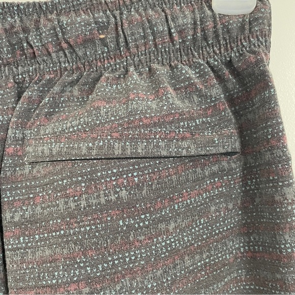 prAna Men’s Medium Drawstring Board Shorts UPF 50+ Gray Multicolor size M - Picture 4 of 9